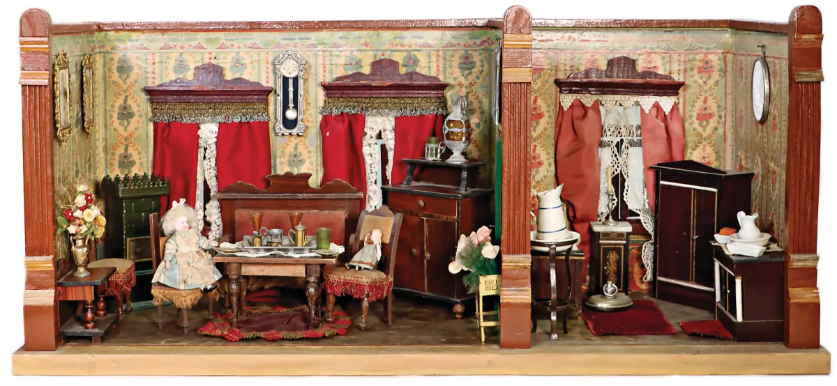 2-delige poppenhuis