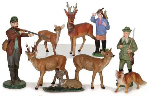 Massa wilde dierfiguren