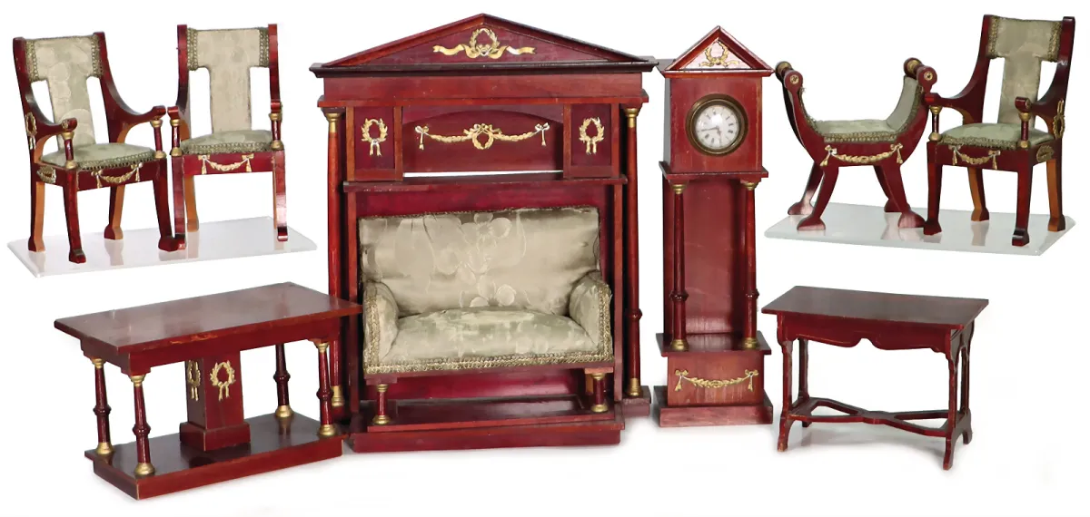 Poppenhuis meubels
