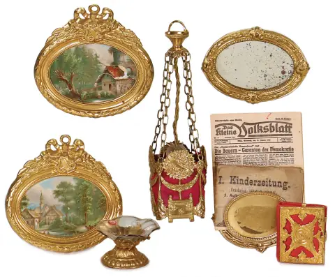 ERHADRD & SÖHNE – Verguld messingplaat