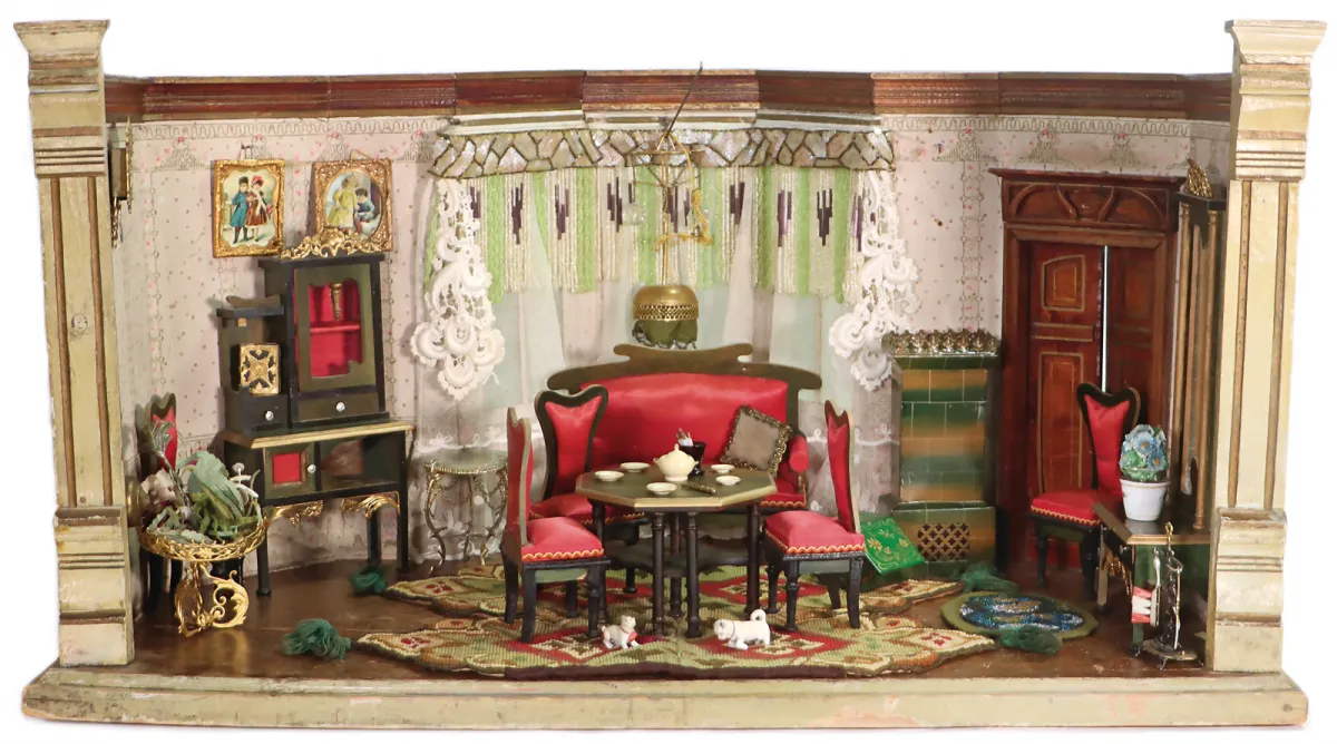 Prachtig poppenhuis