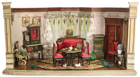 Prachtig poppenhuis