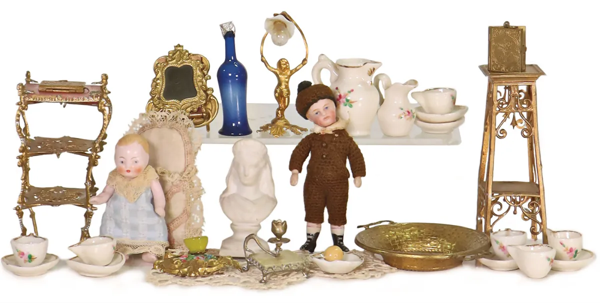 Éléments de décoration de maison de poupée