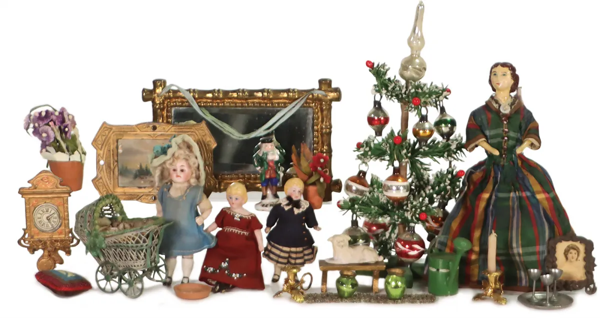 Poppenhuis decoratiedelen