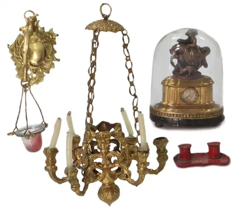 ERHARD & SÖHNE – Accessoires de décoration de maison de poupée