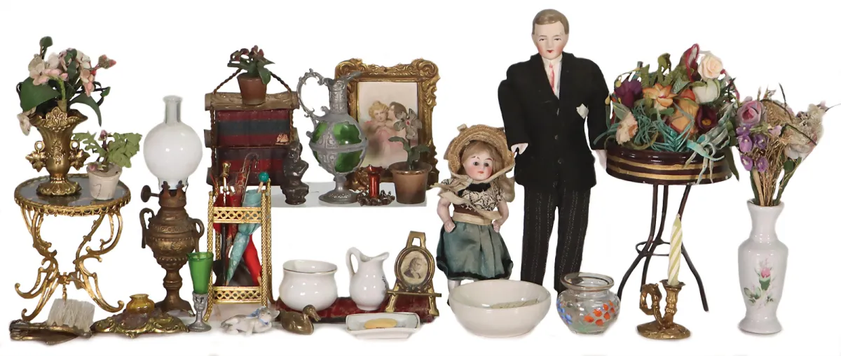 Decoratiestukken voor poppenhuis