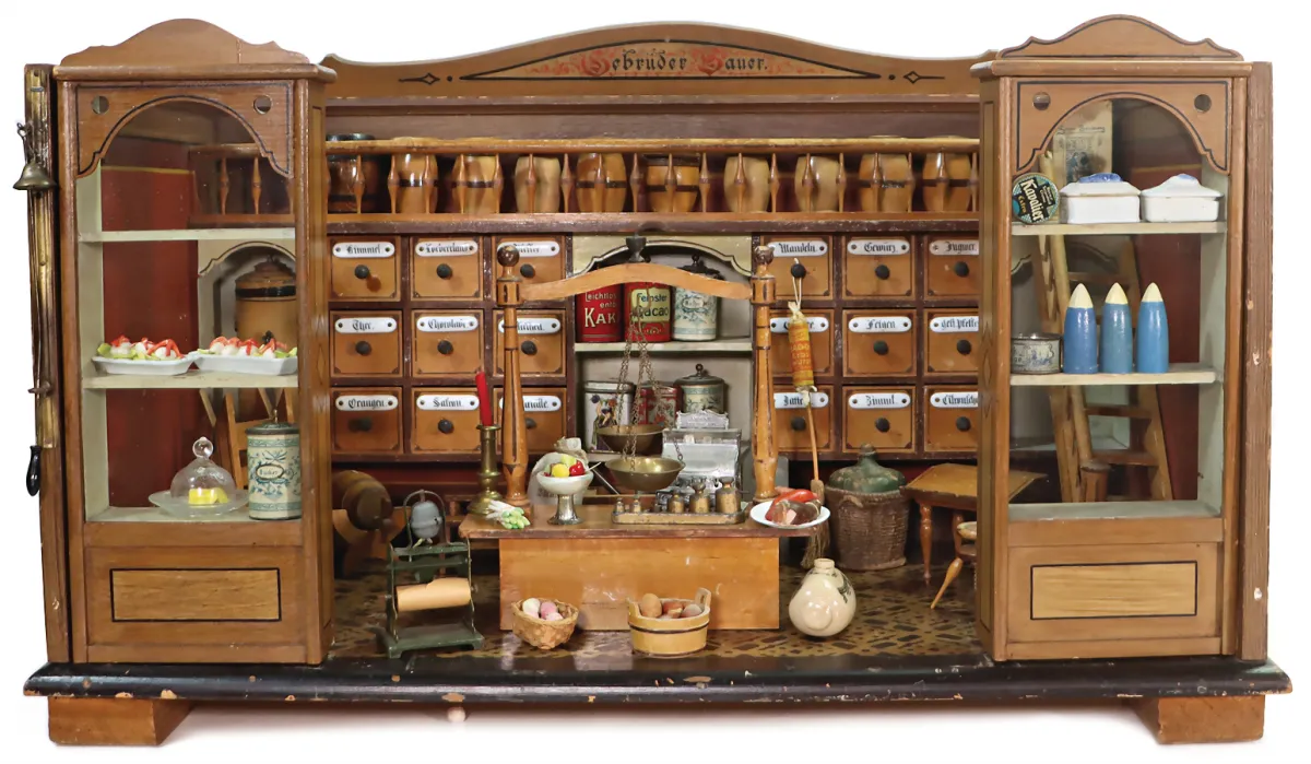 prawdopodobnie KIBRI – sklep spożywczy, przed 1900