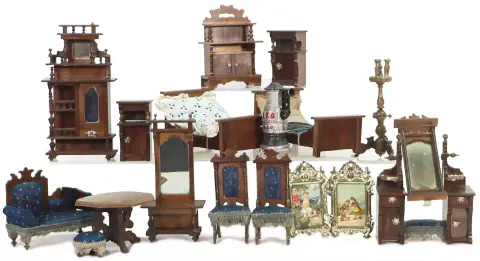 Poppenhuis manufactuurmeubelen