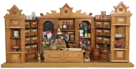 Poppenhuis kruidenierswinkel
