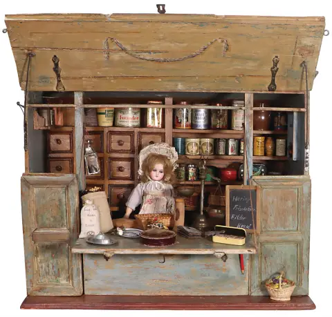 Vroege poppenhuiskwinkel