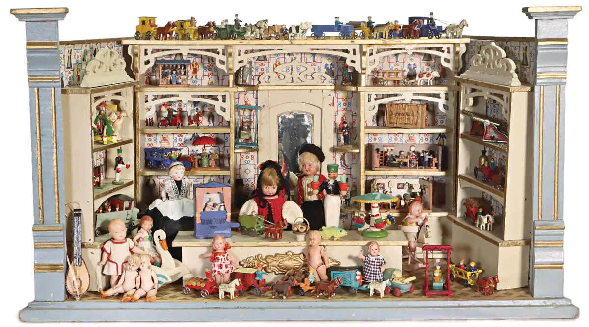 Poppenhuis speelgoedwinkel