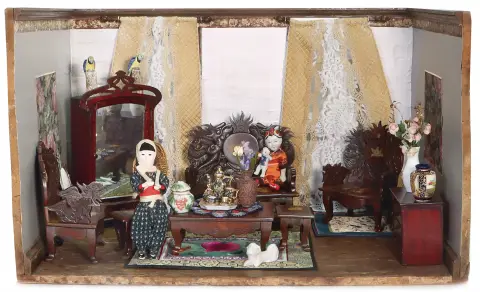 Aziatisch poppenhuis