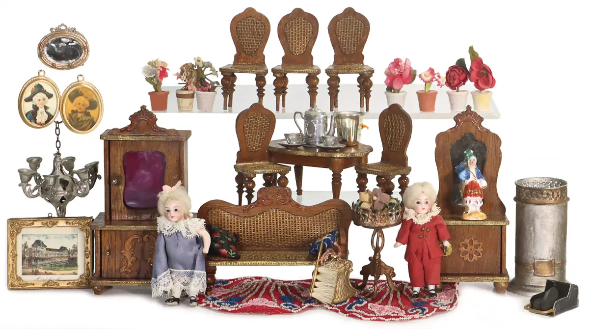 Poppenhuis meubels en accessoires
