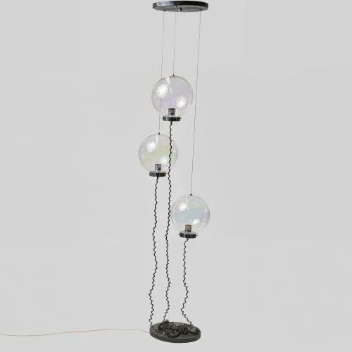 Decken- / Bodenleuchte 'Bubbles', 1970er Jahre (Entwurf)