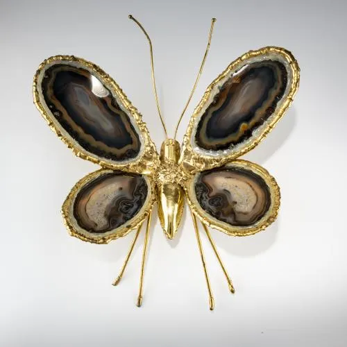 Henri Fernandez – Butterfly-shaped wall light, 1970s (design)