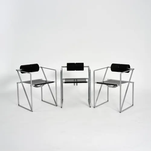 Mario Botta – Three armchairs 'Seconda', 1982 (design)