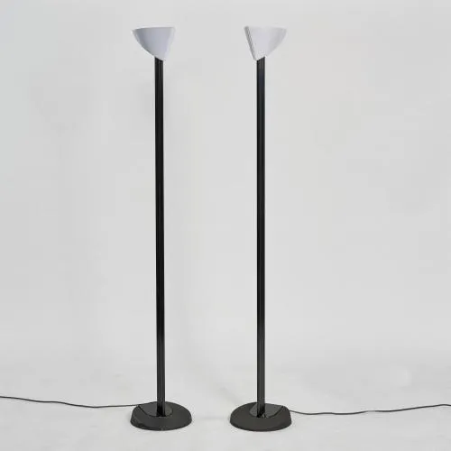 Bruno Gecchelin – Two floor lamps 'Otello', 1980s (design)