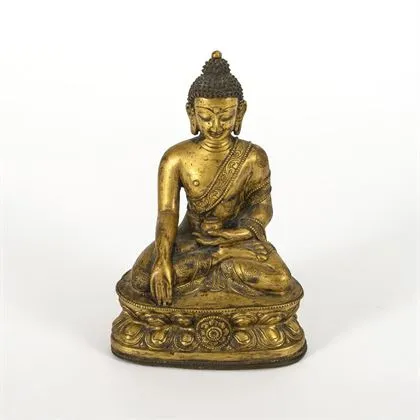 Vergoldeter Buddha