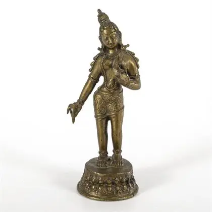 Malá stojící Sarasvati - bohyně moudrosti