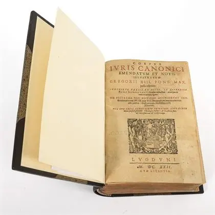 LANCELOTTI. "Corpus Juris Canonici"