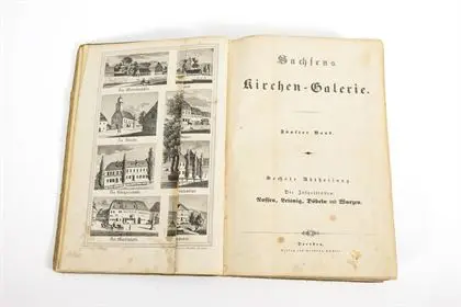 "Sachsens Kirchen-Gallerie - die Inspection Nossen, Leisnig, Döbeln und Wurzen als sechste Abtheilung"