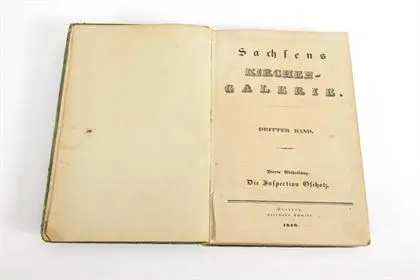 "Sachsens Kirchen-Gallerie - Die Inspection Oschatz als vierte Abtheilung"