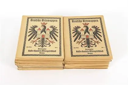 "Deutsche Ortswappen" - 11 volumes