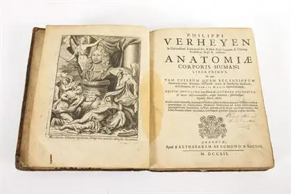VERHEYEN, Philippi. "Corporis humani anatomiæ liber primus"