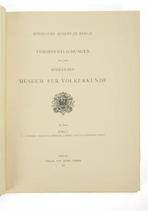 LUSCHAN, F. v. "Sammlung Baessler, Schädel Polynesische Inseln"