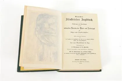 BIERMANN/ ODERFELD. "Neuestes Illustriertes Jagdbuch"