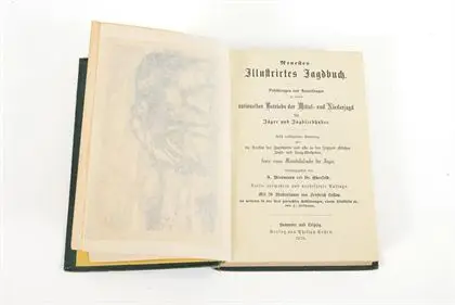 BIERMANN/ ODERFELD. "Neuestes Illustriertes Jagdbuch"