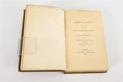 CAUNTER, Hobart. "The Oriental Annual - Lives of the Moghul Emperors"