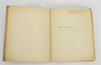 Manuscript - "Die Silhoutte" van H. Kempf