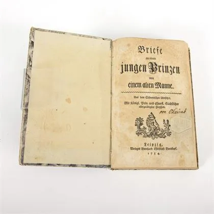 "Brieven aan een jonge prins van een oude man"
