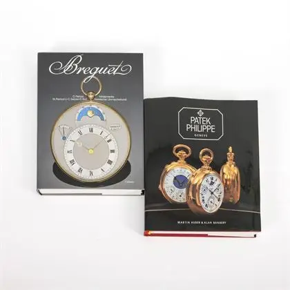 2 knihy o hodinkách Patek Philippe a Breguet