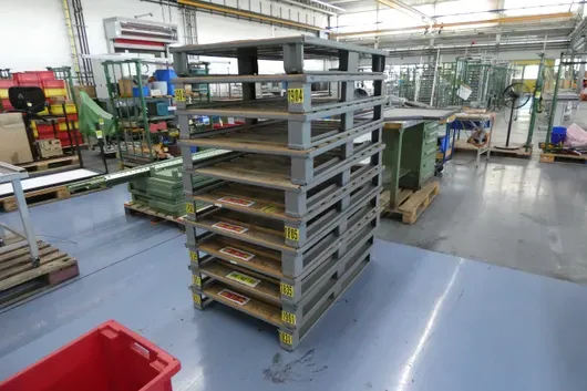 10x metalen pallet
