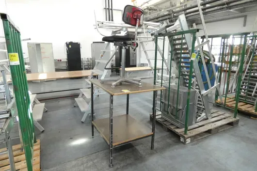 Work table with work chair