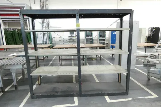 Storage shelf, 2 sections