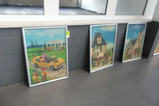 3x Dekoracja ścienna