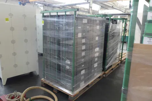 Partij opbergboxen, met geleiders