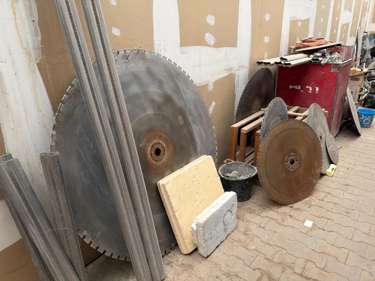 Sada pilových kotoučů (průměr: 800 - 1500 mm)
