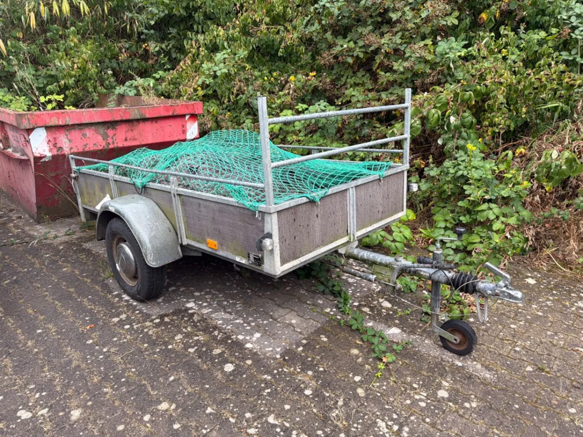 Car trailer open box (single axle)