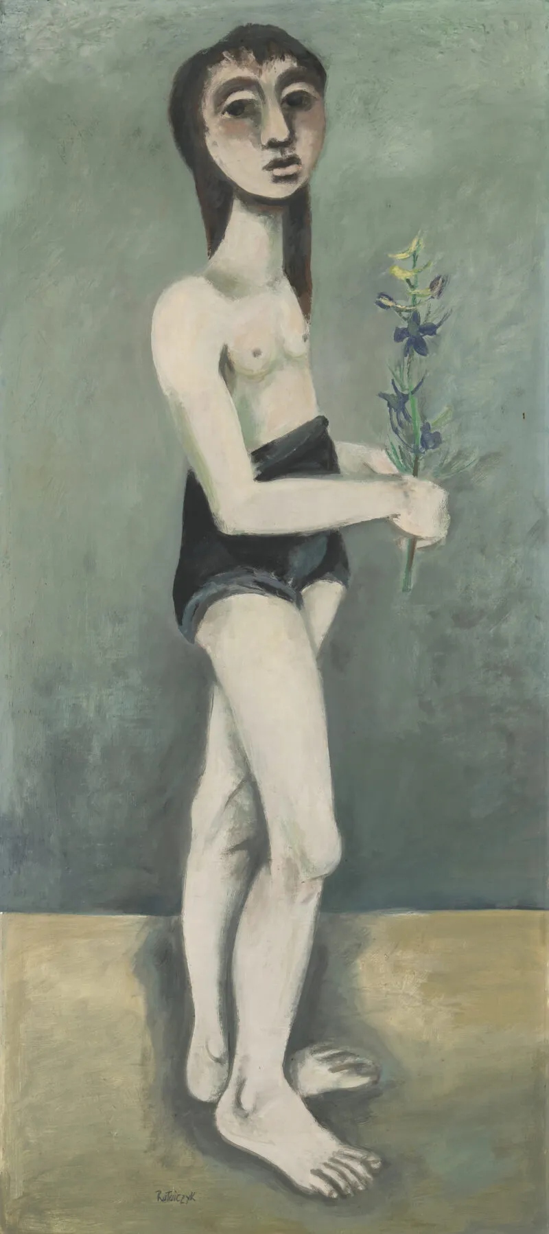 Rataiczyk, Werner – Stehendes Mädchen (Jutta)