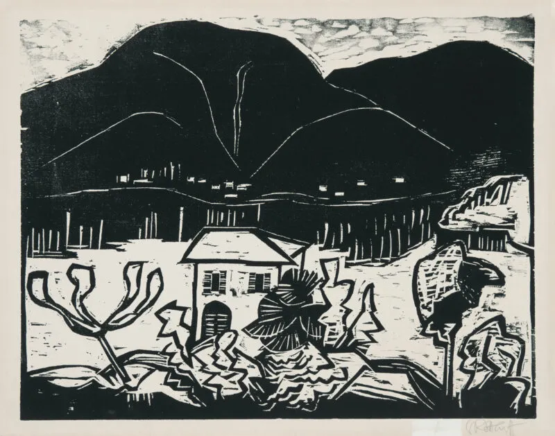 Schmidt-Rottluff, Karl – Lago Maggiore