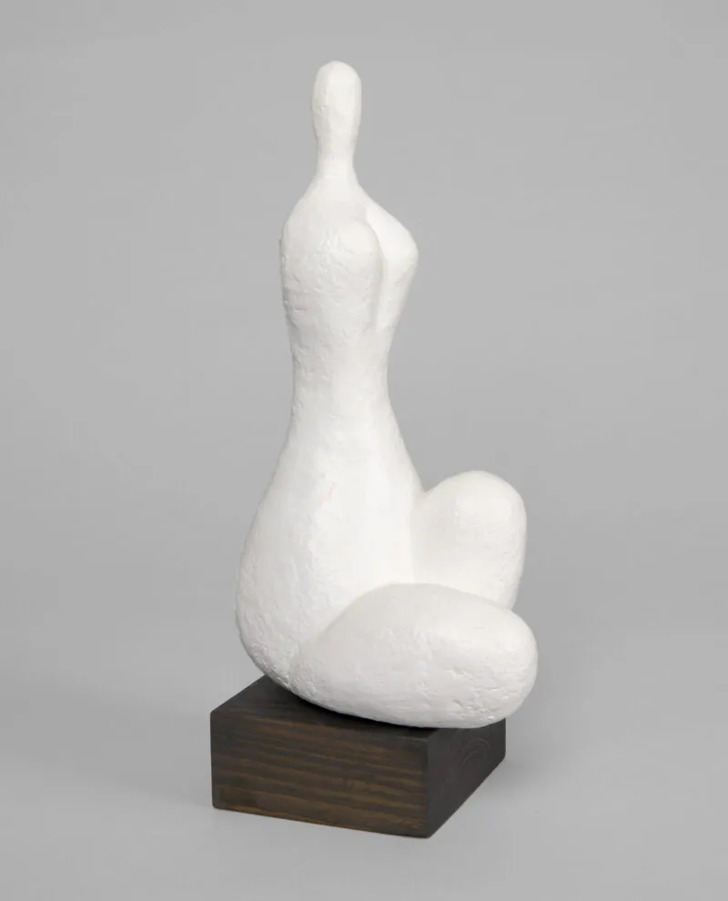 Ticha, Hans – Figur IV. Steinguss, weiß lackiert