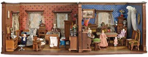 2-delige poppenhuis
