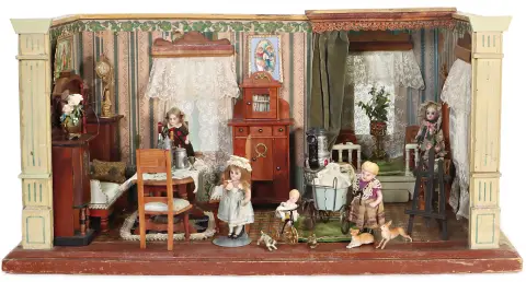 Kleine poppenhuis