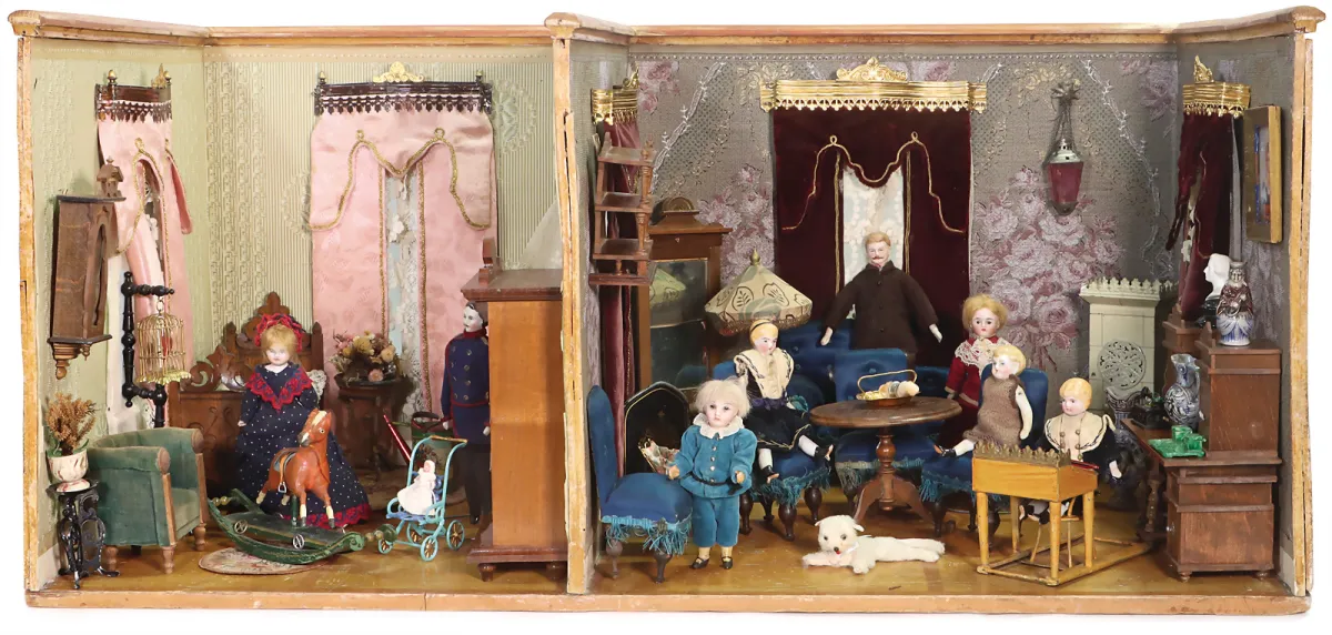 2-delige poppenhuis