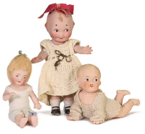 Kewpie, geheel biscuit