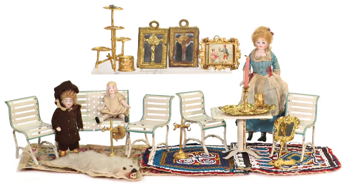 Poppenhuis decoratiedelen
